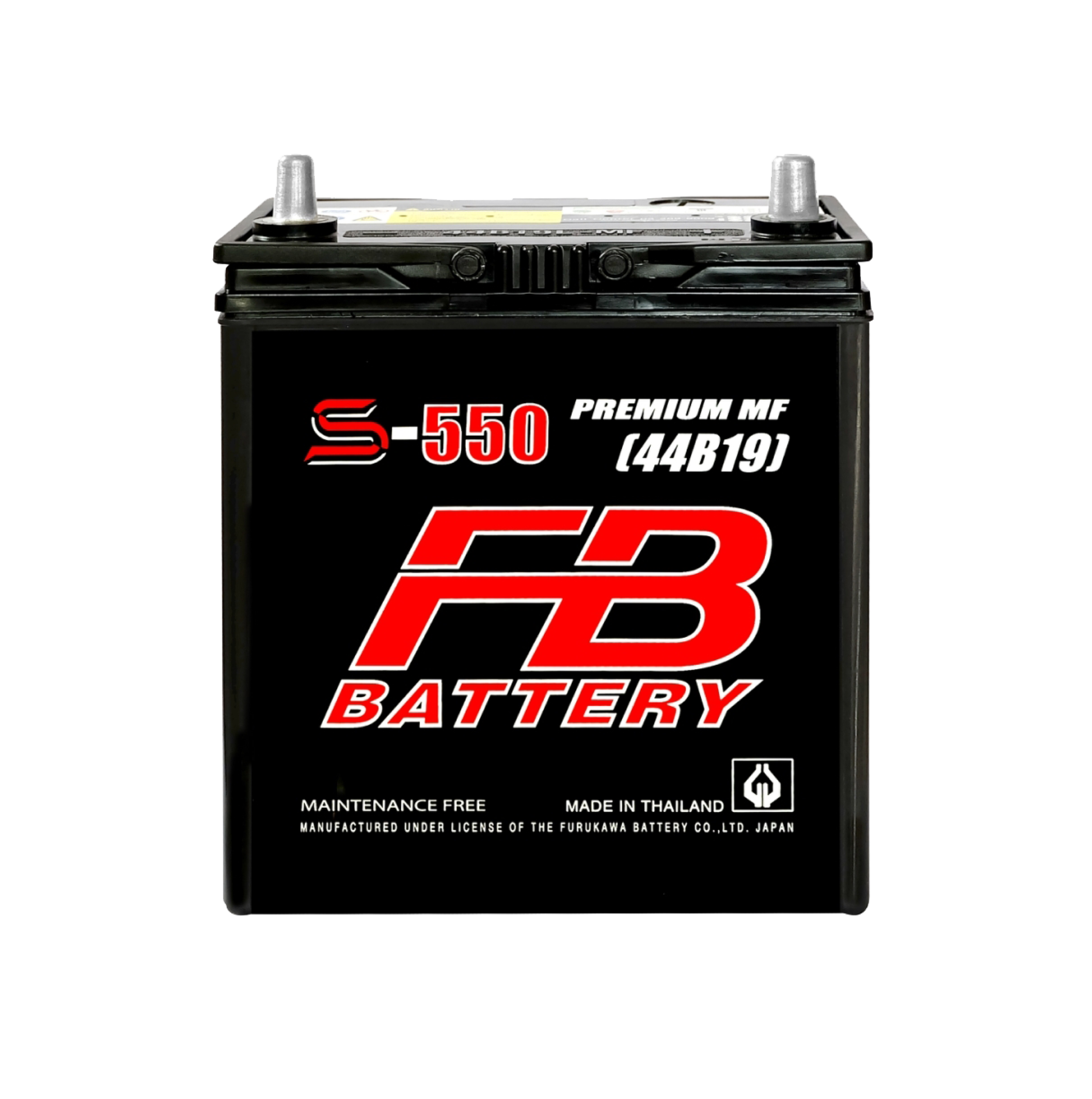 แบตเตอรี่รถยนต์ FB รุ่น 44B19L-MF (S-550L)