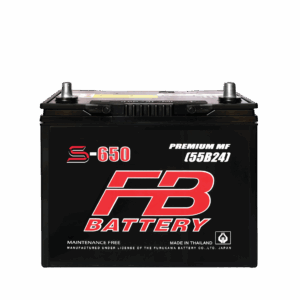 แบตเตอรี่รถยนต์ FB รุ่น 55B24L-MF (S-650L)