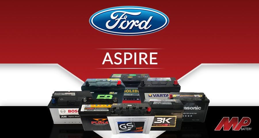 แบตเตอรี่รถยนต์ ฟอร์ด แอสปาย (Ford Aspire)