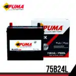 แบตเตอรี่รถยนต์ PUMA รุ่น 75B24L